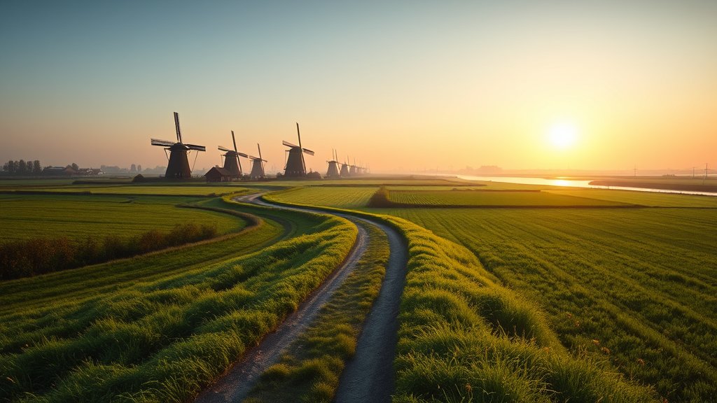 Wandelen en fietsen in nederland: geniet van natuur en rust